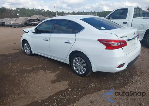 2019 Nissan Sentra S z USA, uszkodzony, nr VIN 3N1AB7AP4KY412453